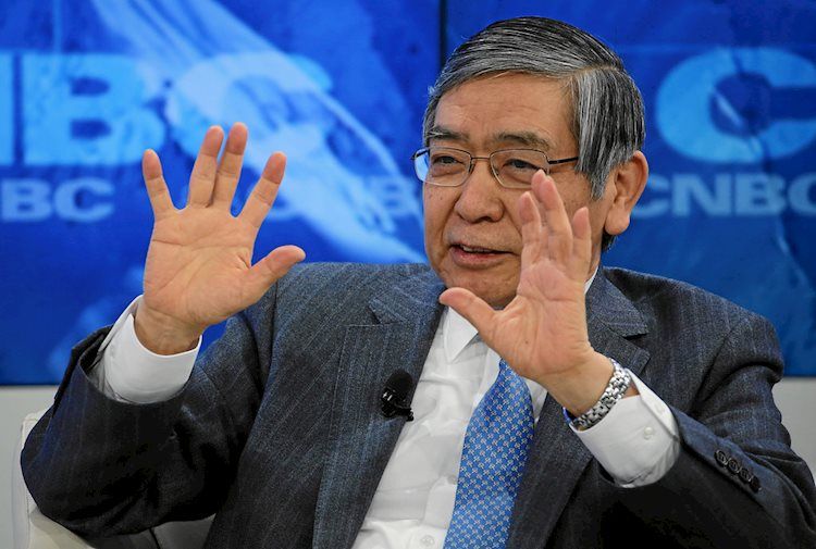 日本央行行長黑田東彥：維持日元疲軟對日本整體經濟有利的觀點