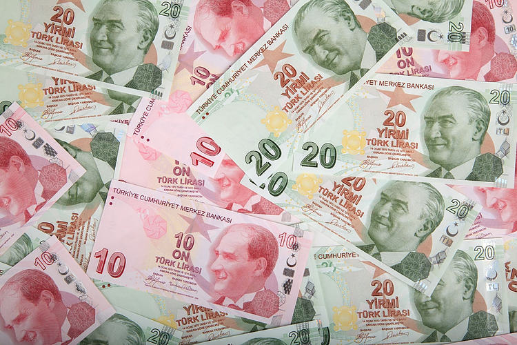 美元/土耳其裏拉價格分析：多頭走強站上200指數均線，構築看漲旗形表明將進一步上漲