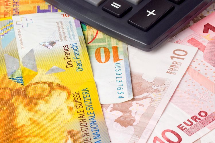 歐元兌瑞郎:瑞士央行意外加息後，一個月預測下調至1.02 -荷蘭合作銀行